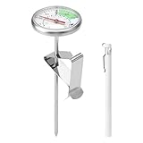 Milch Thermometer, Küchenthermometer Thermometer Kochen, Thermometer Lesen...