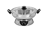 Rotel Mongol Pot 1812CH Küchenzubehör, 2,5 l, 6 Personen, 2,5 l, rund, 1600 W,...