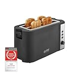 TZS First Austria Toaster | 4 Scheiben Langschlitz | 6 Bräunungsstufen |...