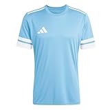 adidas Herren SQUADRA25 Jersey Short Sleeve, Team Light Blue/White, L
