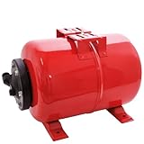 T.I.P. Hauswasserwerk Druckkessel 22L Stahl Membrankessel - 33,25mm Anschluss,...