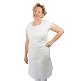 ARNOMED PE Einwegschürzen 50 Stk, Schürze Wasserdicht, Plastikschürzen 18µ...