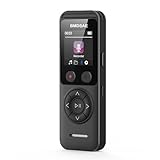 128GB Digital Diktiergerät - BMDSAE Dictaphone mit Dual Mikrofon 3072 Kbps HD...