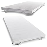 KNERST® Matratzentopper 140x200cm - Praktischer & Langlebiger Topper...