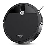 EASINE Saugroboter, Bürstenloses Design Staubsauger Roboter, Starkes Saugen,...