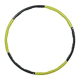 Relaxdays Hula Hoop Reifen, 98cm Ø, Fitnessreifen für Erwachsene, 1,2kg, zum...