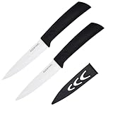 Amefa AUENTHAL Keramikmesser, 10 cm Klingenlänge, weiße Klinge aus Keramik,...