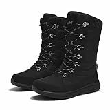 Merdoo Winterstiefel Damen Wasserdicht Schneestiefel Winterschuhe Winterboots...