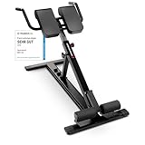 Sportstech 6in1 Bauch- und Rückentrainer für zuhause, Multifunktion Hantelbank...