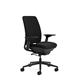 Steelcase Amia Ergonomischer Bürostuhl mit LiveBack Lumbalstütze und...