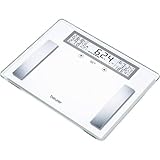 Beurer BG 51 Diagnosewaage (XXL Glaswaage bis 200 kg Tragkraft, 100 g...
