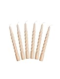 Candles with a Twist®, Stabkerzen gedreht, Hergestellt in Italien, 25 Farben...