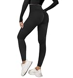 Lishang Sport Leggings Damen High Waist Push Up Blickdicht Leggins Booty Scrunch...