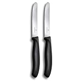Victorinox Swiss Classic, Frühstücksmesser, Brötchenmesser Set 2teilig,...