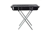 Praktischer Koffergrill Klappgrill ideal für Camping, Urlaub & Picknick -...