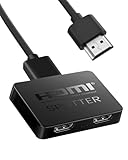 NEWCARE HDMI Splitter 1 in 2 Out, 4K HDMI Splitter 1 in 2 Out Gleichzeitig, Hdmi...