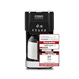 Caso Coffee Taste and Style Thermo - Kaffeemaschine mit Permanentfilter, 1,2 l,...