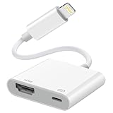 [MFi Certified] Lightning to HDMI Digital AV Adapter for iPhone，1080P Digital...