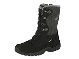 Lico MAIKE Damen Schneestiefel, Schwarz/ Grau, 38 EU