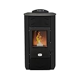 STUFE A PELLET ITALIA Siberia Idro 15 KW | Hydro-Pelletöfen für Heizung und...