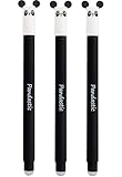 EBERHARD FABER 599017 - Tinteroller radierbar Panda, 3 Animal Erase it Stifte,...