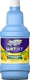 Swiffer Wetjet Lösung Nettoyante für Besen Spray, 4er Pack (4 x 1,25 l)