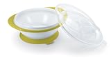 NUK Easy Learning Esslernschale für Kinder ab 6 Monaten mit Saugnapf, zwei...
