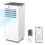 DR.PREPARE Mobiles Klimagerät 7000 BTU mit APP, 4 in 1 Mobile Klimaanlage...