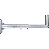 DUR-line WHSF 85cm XL - Stahl Wandhalter feuerverzinkt - SAT Wandhalterung für...