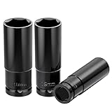 3tlg Schlagschrauber Nüsse 1/2' Set, 17 19 21 mm Steckschlüsselsatz...