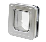 Cat Mate Elite Mikrochip-Katzenklappe mit Digitalem Timer & LCD-Anzeige (355)...