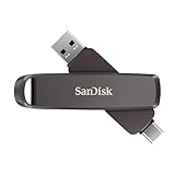 SanDisk Extreme PRO DUAL Drive 1 TB, Flash-Laufwerk 2-in-1 USB Type-A und USB...