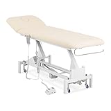 Physa Physa Lille BEIGE Massageliege beige 200 kg Räder Fußpedal Massagebank...