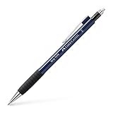 FABER-CASTELL 134599 - Druckbleistift GRIP 1345 black, Härtegrad B,...