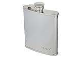 Zippo Herren Polierte Flachmann, Silber (Silber), 2x13x9.5 cm (B x H x T), Chrom