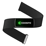 COOSPO H9Z Pulsmesser Brustgurt, Wiederaufladbare Bluetooth 5.0/ ANT+...