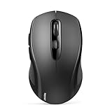 TECKNET Maus Kabellos, Bluetooth Maus (Tri-Mode: BT 5.0/3.0+2.4GHz) Funkmaus mit...