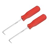 sourcing map 2 Stück 90 Grad Picken Haken 5.51' Abziehe Entferne Werkzeug für...