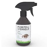 RepellShield Natürlicher Zeckenschutz - 250ml - Hautfreundliches Zeckenspray...