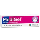 MediGel 20 g - Salbe zur Wundheilung - Hydroaktives Lipogel mit Zink & Eisen bei...