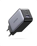 UGREEN Nexode USB C Ladegerät 65W GaN Netzteil 3-Port PD Charger 60W PPS...