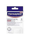 Hansaplast Pflaster Sensitive XL 5 Stück, steril 6 x 7 cm