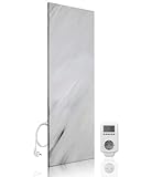 Marwona Bianco 800 Watt Infrarotheizung aus Naturstein mit Wifi Smart Home...