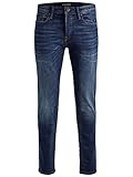 Herren Jack & Jones Jeans Tim Straight Legs Slim Fit Flat Front Tim ORIGINAL,...