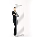 Hygieneschutz Rollup Spuckschutz, Tragbare Transparente Trennwand | (85 x 200...