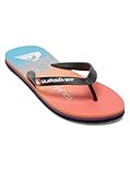 Quiksilver Herren Molokai Art Sandale, Blue/Blue/Orange, 42 EU