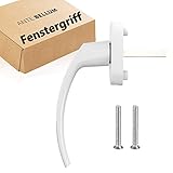 Ante bellum Hochwertiger Fenstergriffe Weiß aus Aluminium - Sicheres und...