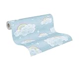 A.S. Création Kinderzimmer-Tapete Lilly & Luis - Strapazierfähige Vliestapete...