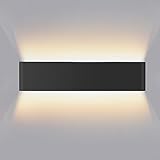 Lureshine Wandleuchte Innen 16W 40cm Up and Down Wandleuchte Aluminium...