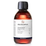 Naissance Pflanzliches Glycerin (Glyzerin/Glycerol) (Nr. 806) 250ml - Flüssig,...